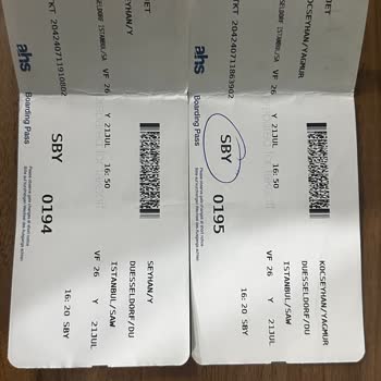 Ajet-Düsseldorf-İstanbul Uçuşunda Yaşanan Kötü Hizmet Ve Aksaklıklar