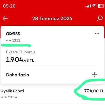 Akbank Kestiği Kart Aidatını İade Etmiyor.