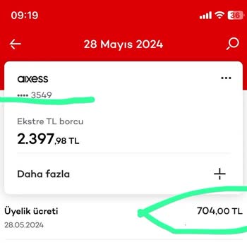 Akbank Kestiği Kart Aidatını İade Etmiyor.