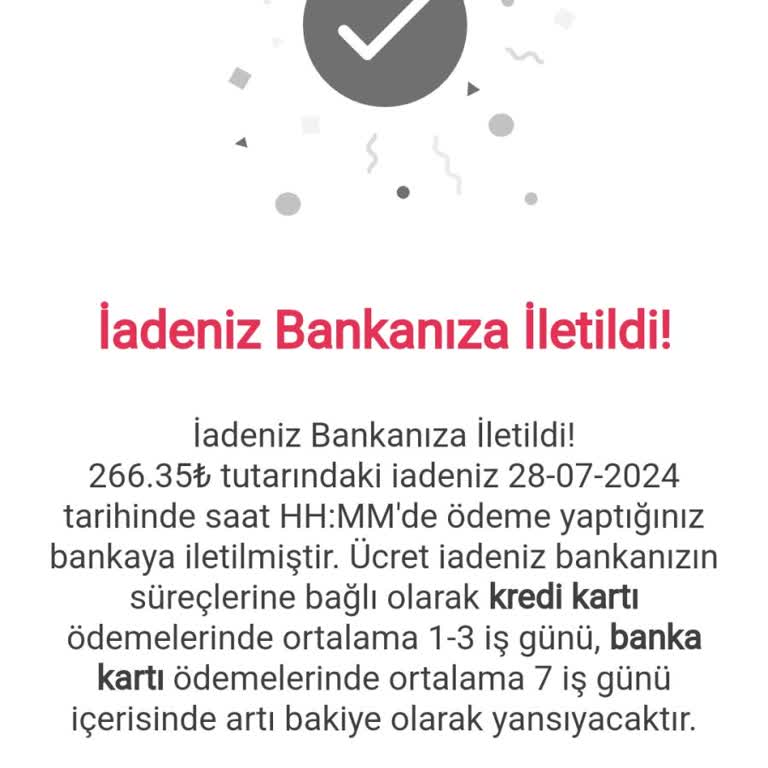 Yemeksepeti Mahalle Yemeksepeti Paramı İade Etmedi