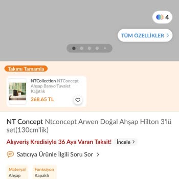 Trendyol NT Concept İn Siparişi İptal Etmesi