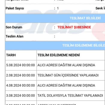 Aras Kargo Rezil Alsan Şubesi