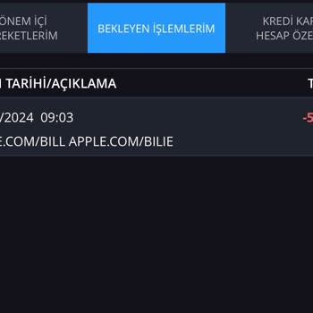 Apple Kredi Kartımdan Sürekli Para Çekiyor