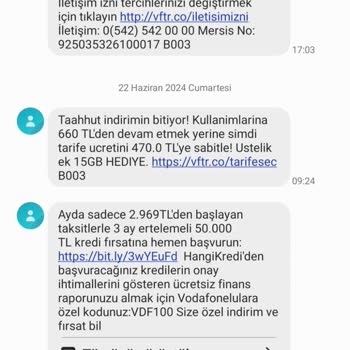 Vodafone Yanlış Faturalandırma Ve Yetersiz Müşteri Hizmetleri