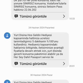 Vodafone Yanlış Faturalandırma Ve Yetersiz Müşteri Hizmetleri