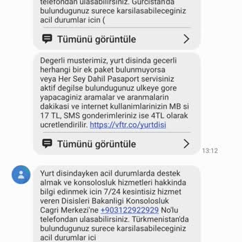 Vodafone Yanlış Faturalandırma Ve Yetersiz Müşteri Hizmetleri