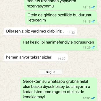 Club Marvy Hotel Club Marvy İletişimsizlik, Yanlış Bilgilendirme!