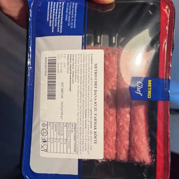 Metro Grossmarket Metro Chef Dana Kuzu Parmak Köfte Bombaj Problemi