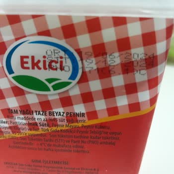 Ekici Peynir Ekici Tam Yağlı Beyaz Peynir