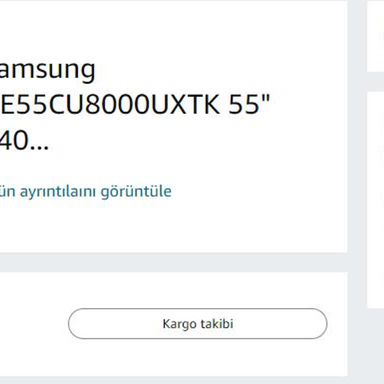 Amazon Geciken TV Ve Bilgi Verilmemesi