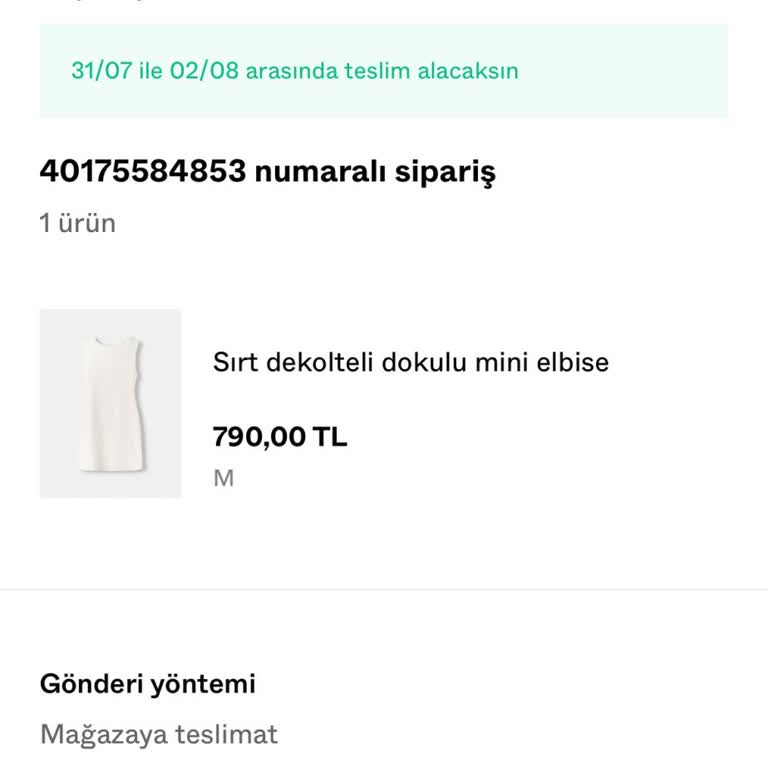 Bershka'dan Asla Bir Ürün Alamama Sorunu!