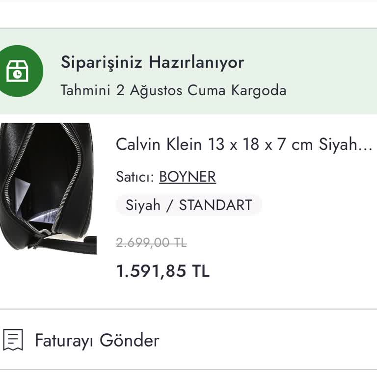 Boyner Sipariş Ve Kargo Takip Sorunu!