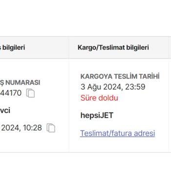 Hepsiburada Ve Hepsijet Kargomu Asla Almıyorlar