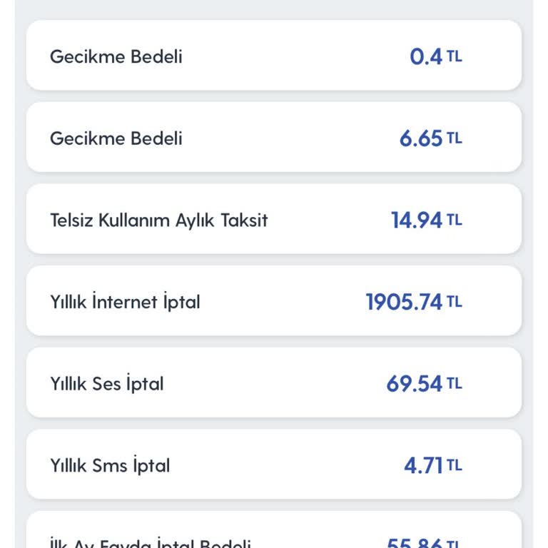Turkcell Yanlış Taahhüt Bedeli Yansıtılması