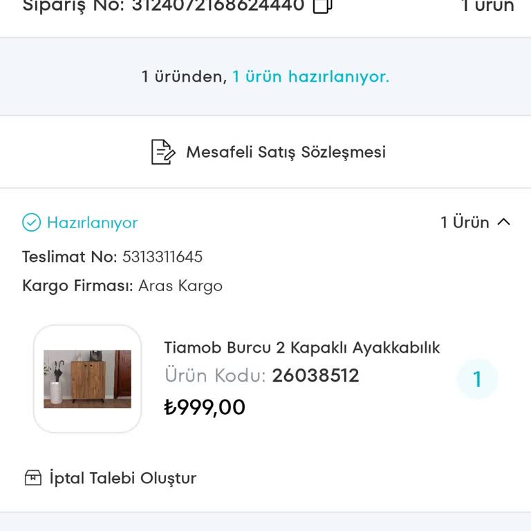 A101 Zamanında Teslim Edilmeyen Sipariş