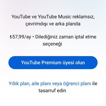Turkcell Hediye Youtube Premium Paketi Sorunu