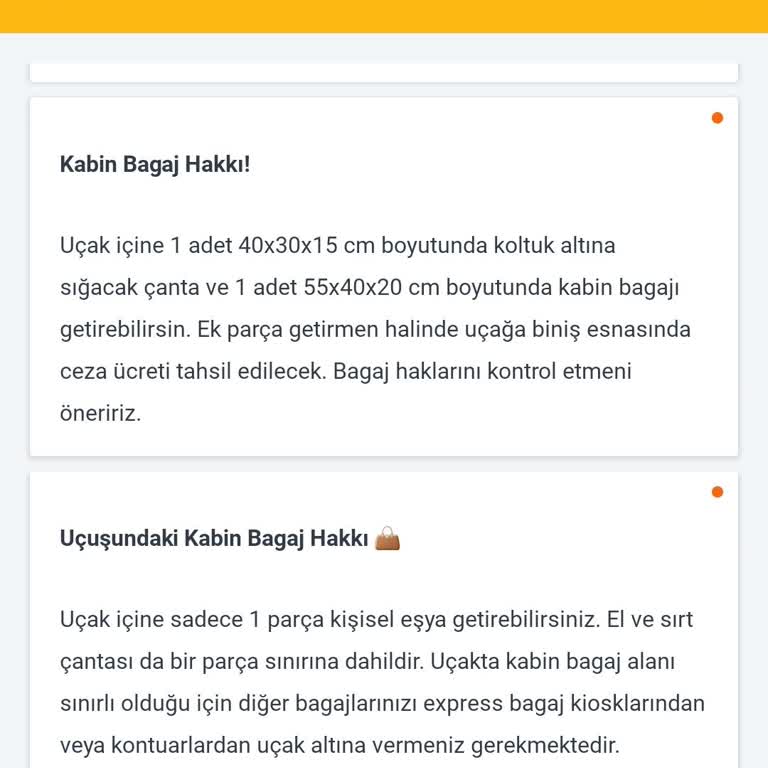 Pegasus Bagaj Hakkı Satin Almışken Bagaj Hakkim Bulunmuyor