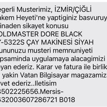 Vatan Bilgisayar Hakem Heyeti Kararını Tanımıyor