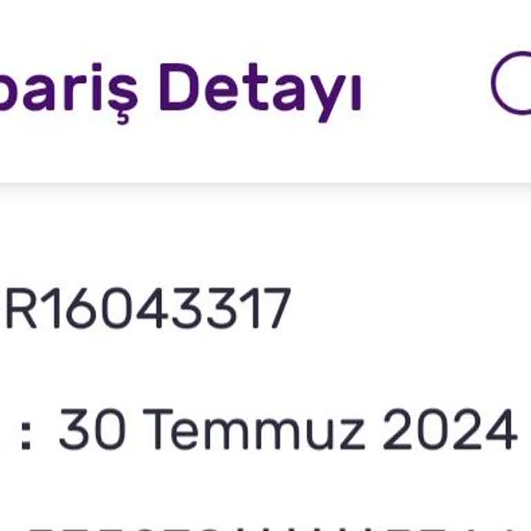 Gratis 6 Gündür Hazırlanmayan Sipariş