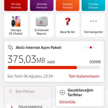 Vodafone Yanıltıcı Ek Paket Bilgilendirmesi Ve Yüksek Ücretlendirme