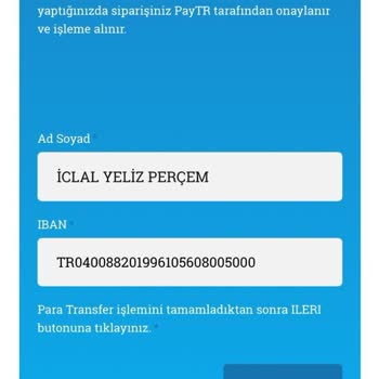 Paytr Ödeme Yaptım Ama Ürünümü