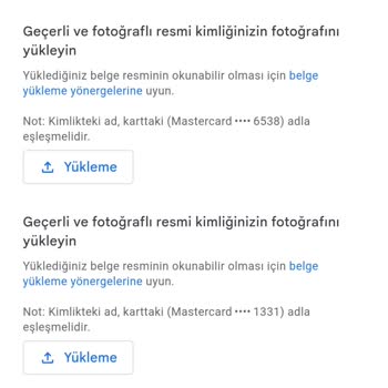 Google Pay Google Kredi Kartı Ve Kimlik Bilgilerimi İstiyor.