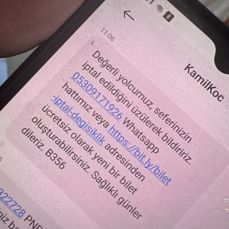 Obilet Müşteri Temsilcisi Sorunu