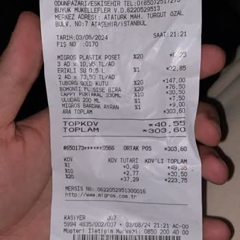 Migros'un Bozuk Ürünleri Hakkında