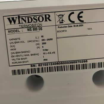 Vestel 20269087 Kodlu Termosifon Montaj