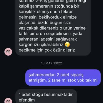 H&B Design Store'un Hem Eksik Hem Kusurlu Ürün Göndermesi