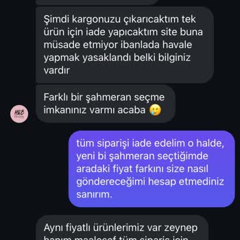 H&B Design Store'un Hem Eksik Hem Kusurlu Ürün Göndermesi