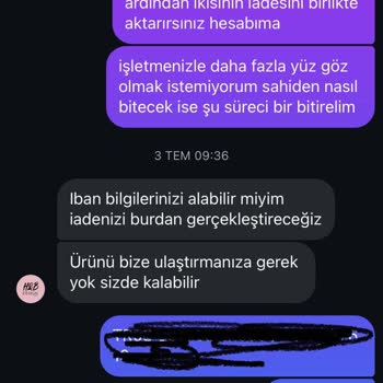 H&B Design Store'un Hem Eksik Hem Kusurlu Ürün Göndermesi