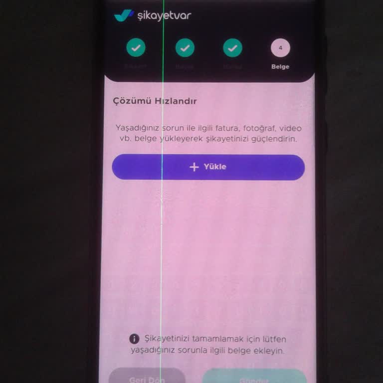 Samsung Yeşil Ekran (yeşil Çizgi) Sorunu