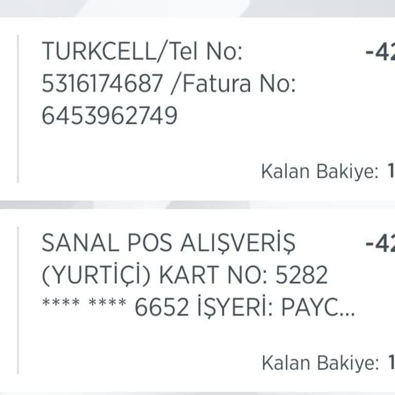 Turkcell Otomatik Ödeme Talimatında Çifte Çekim Sorunu
