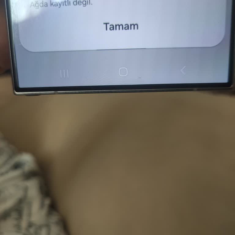 Samsung Ağda Kayıtlı Değil Hatası Veriyor