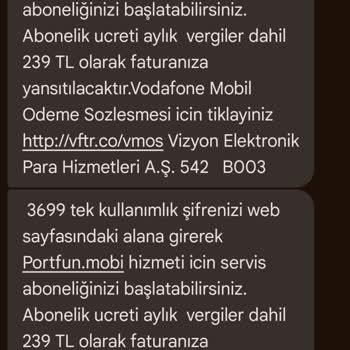 Vodafone Mobil Ödeme Sorunu: Onaysız Çekim Ve İade Talebi