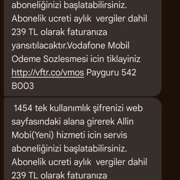 Vodafone Mobil Ödeme Sorunu: Onaysız Çekim Ve İade Talebi