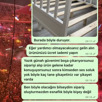 Kozalak Mobilya İle Yaşanan Sipariş Ve İletişim Problemleri