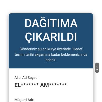 AGT Kurye Papara Kartımı Teslim Etmiyor