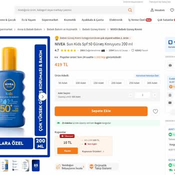 Trendyol Sahte Nivea Güneş Kremi