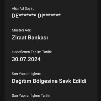 AGT Kurye (aynigunteslim.com) Geç Teslimat Nedeniyle Mağduriyet Yaşıyorum
