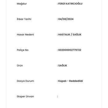 Hepiyi Sigorta Müşteri Mağduriyeti Hiçbir Muhatap Yok