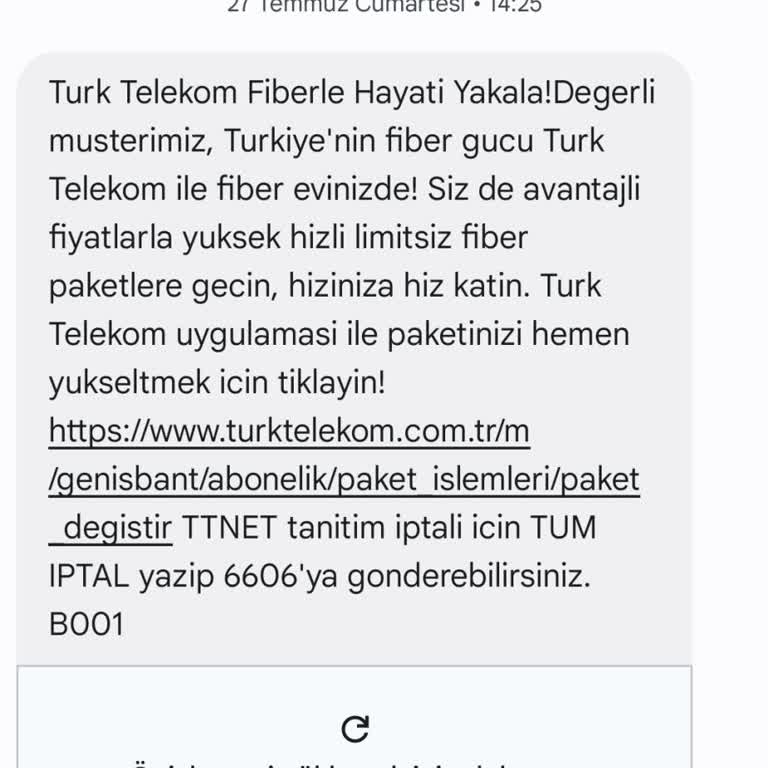 Türk Telekom Pişman Etmeye Devam Ediyor