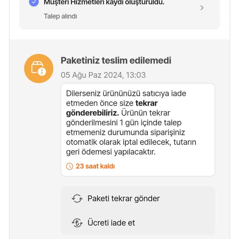 Hepsiburada Siparişlerinde Sürekli Kargo Sorunu