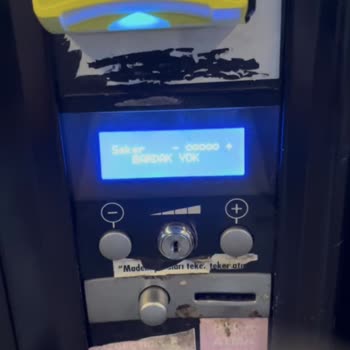 Cemaloğlu Otomat Cemil Taşcı Hastanesi Otomat Sorunu