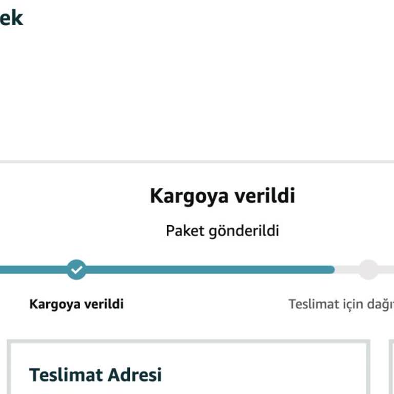 Amazon TV Siparişi Kargoya Verilme Sorunu Ve İletişimsizlik
