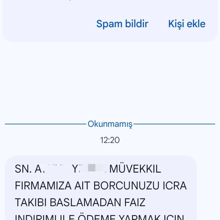 Metka Hukuk (SMS) Kişisel Verilerin İhlali Ve Haksız Tahsilat Tehdidi