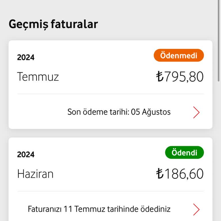 Vodafone'dan Habersiz Fatura Artışı Şoku!