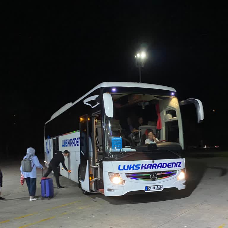 Kurallara Uymayan Lüks Karadeniz Otobüs Firması