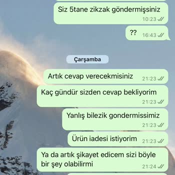 Rich Aksesuar Yanlış Ürün Gönderimi Ve İletişim Sorunları